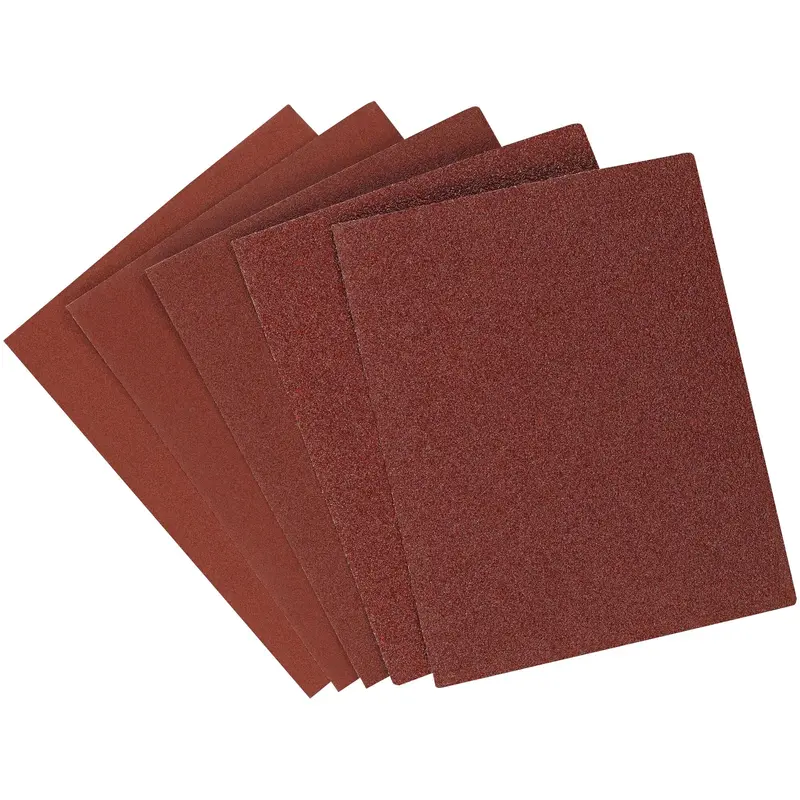 6-Pack 1/4-Inch Sandpaper Sheets – Variety Pack 1