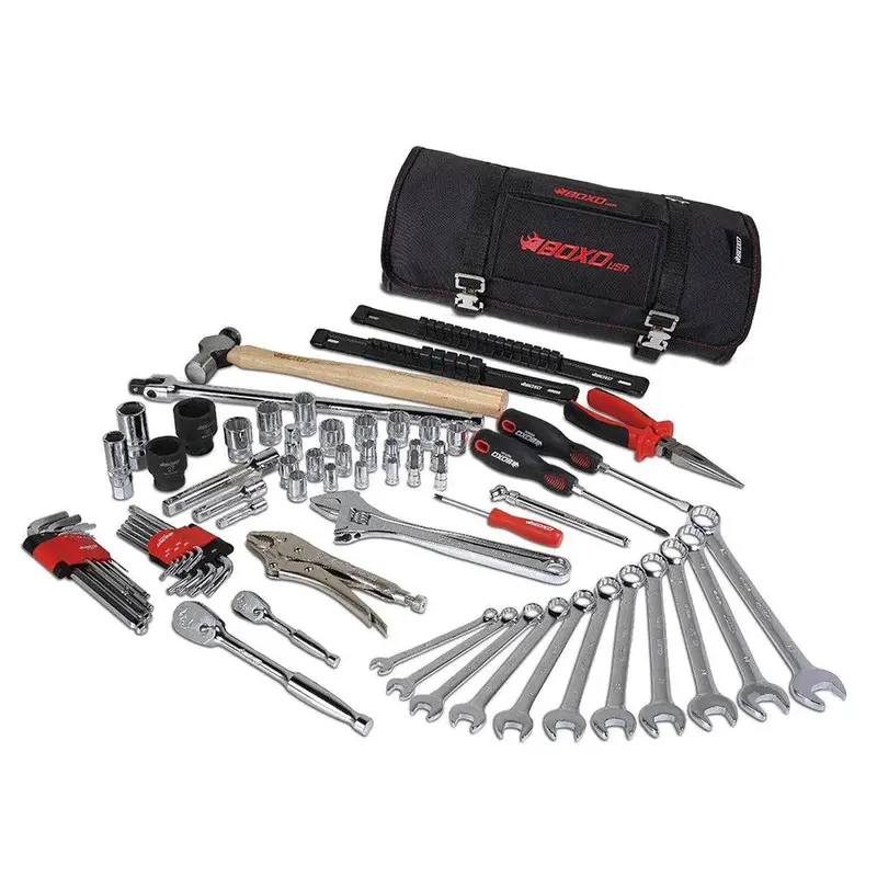 69-Piece Metric Utv Tool Roll – Organized Roll-Up Design 1