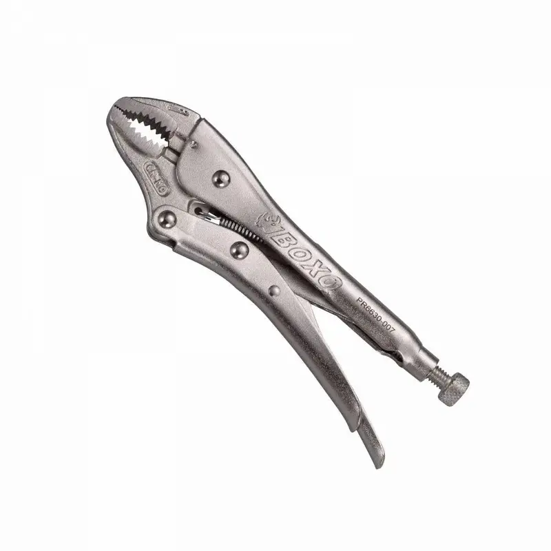 7-Inch Curved-Jaw Locking Plier For Round Objects And Pipes 1