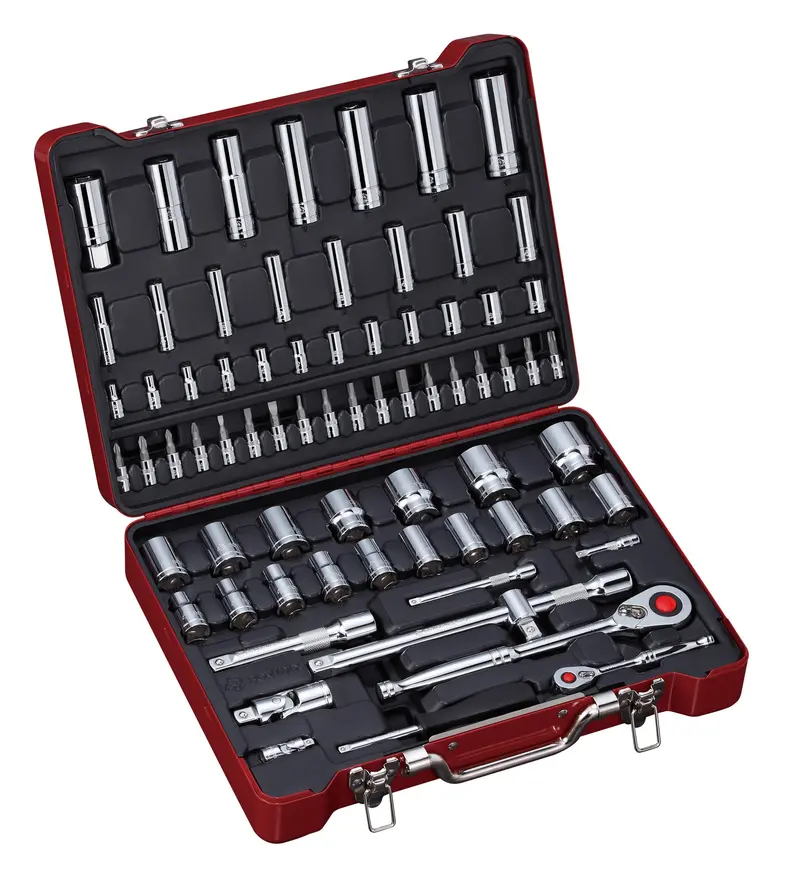 72-Piece Metric Socket And Socket Bit Set – Dual-Drive Organization 1