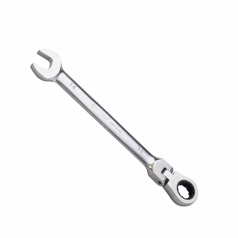 8Mm Flex-Head Ratcheting Combination Wrench 1