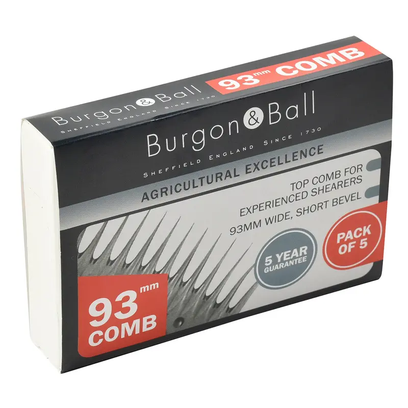 93Mm Sheep Shearing Combs – Pack Of 5 1