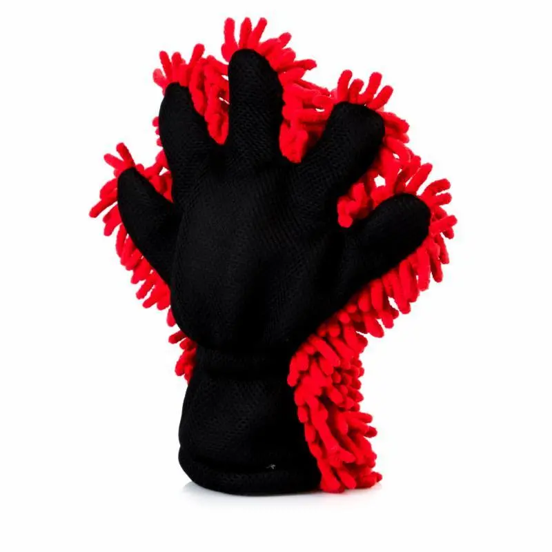 Adam'S 5-Finger Microfiber Wheel Wash Mitt – Ergonomic Design 1