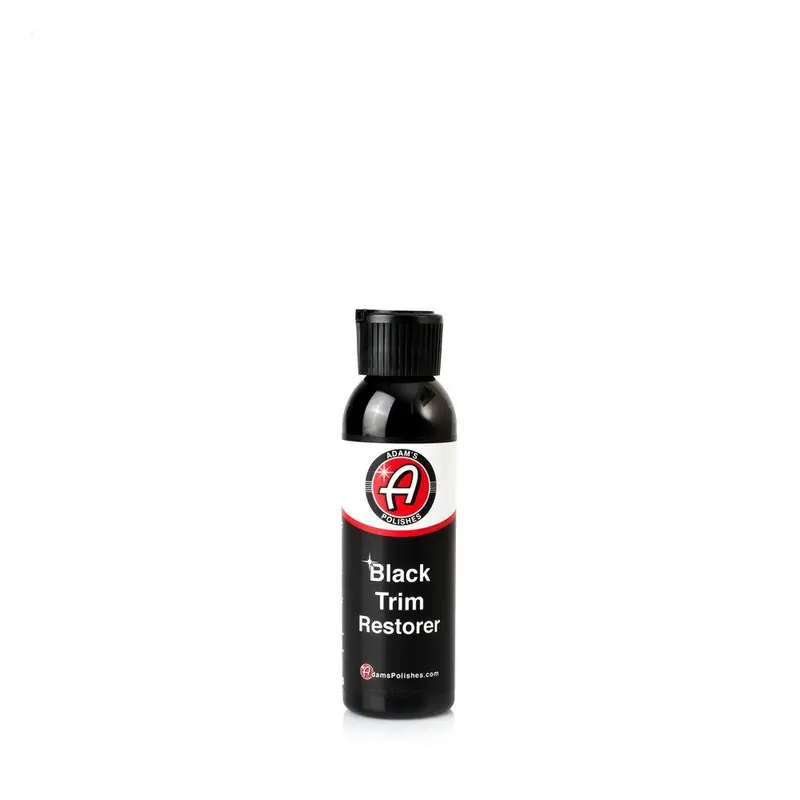 Adam'S Black Trim Restorer – Revitalizing 4 Oz Treatment 1