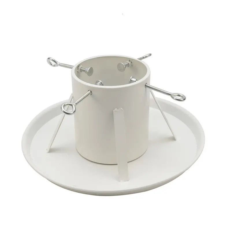 Adjustable Christmas Tree Stand Deluxe – Steel Construction & Leveling Feet 1
