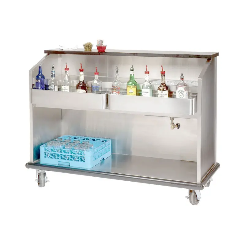 Advance Tabco Ams-5B Portable Ambassador Bar Station 1