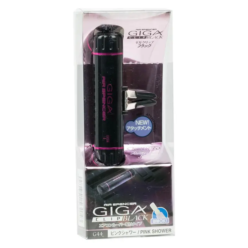 Air Spencer Giga G44 Pink Shower Vent Clip Fragrance Dispenser 1
