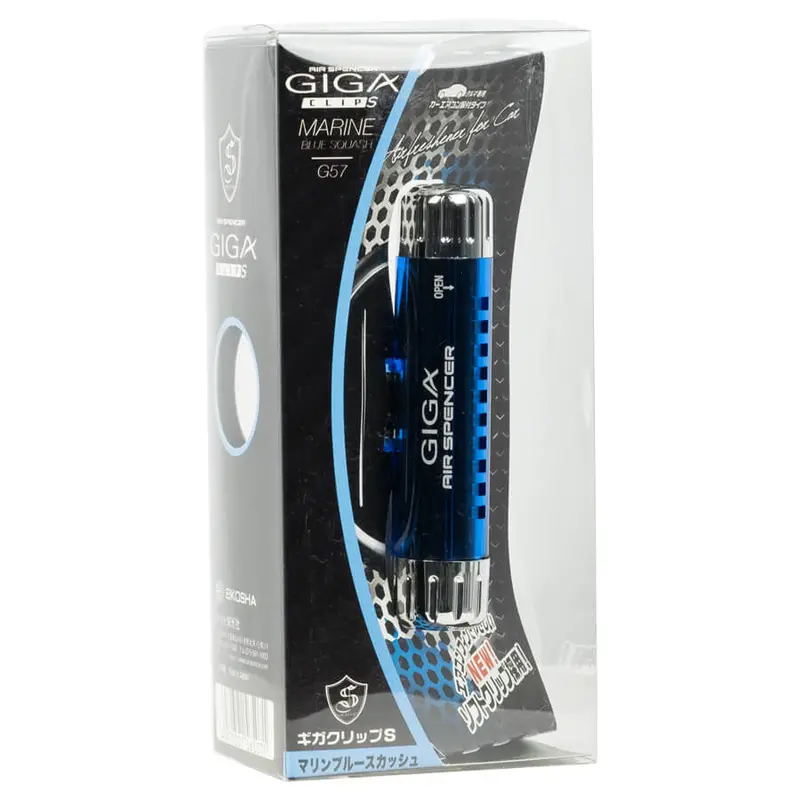 Air Spencer Giga G57 Marine Blue Squash Vent Clip 1