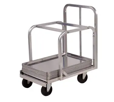 Aluminum Sheet Bun Pan Dolly – Heavy-Duty Tray Transport Cart 1
