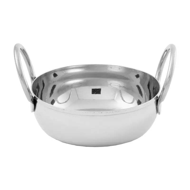 American Metalcraft Bd35 Stainless Steel Balti Container – 10 Oz Portion Size 1