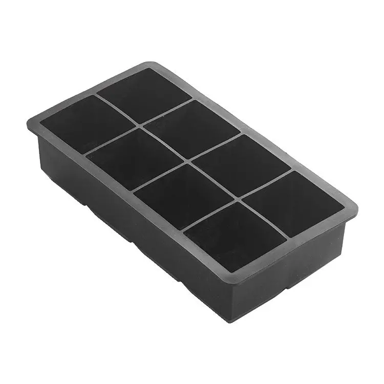 American Metalcraft Smsc8 Silicone Ice Cube Tray – 8-Cavity Mold 1
