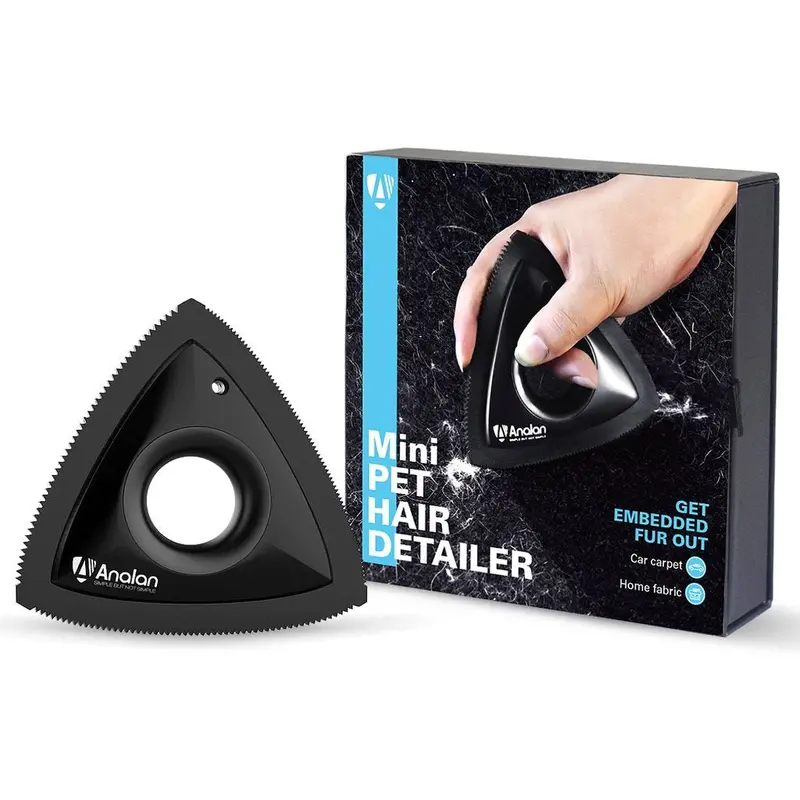 Analan Mini Pet Hair Remover 2.0 – Ergonomic Handheld Tool 1