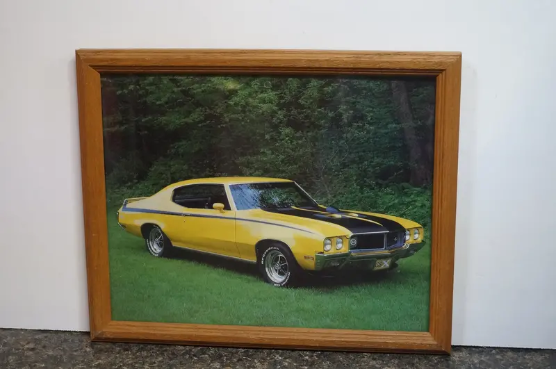 Antique-Inspired Classic Car Wall Art – Hand-Selected Vintage Print 1