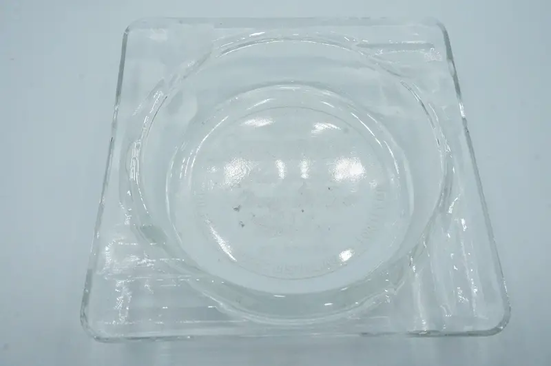 Antique Wight’S Sherbrook Pattern Glass Ashtray 1