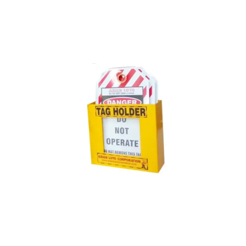 Asian Loto Alc-Th Wall-Mounted Safety Tag Holder 1