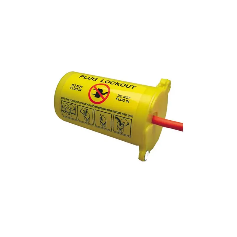 Asian Loto Large Plug Cord Lockout Clamp Alc-Plc 1