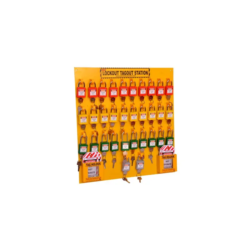 Asian Loto Open Padlock Station (No Padlocks Included) Alc-Psk 1