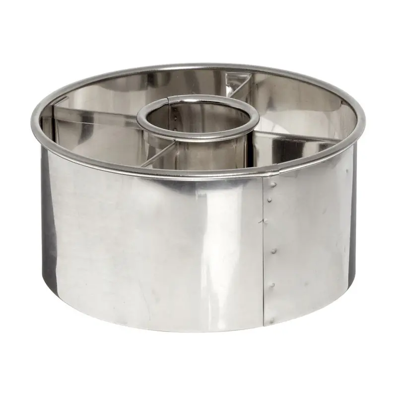 Ateco 14423 Large Doughnut Cutter – 3.5" Diameter, Stainless Steel, Commercial Bakery Tool 1