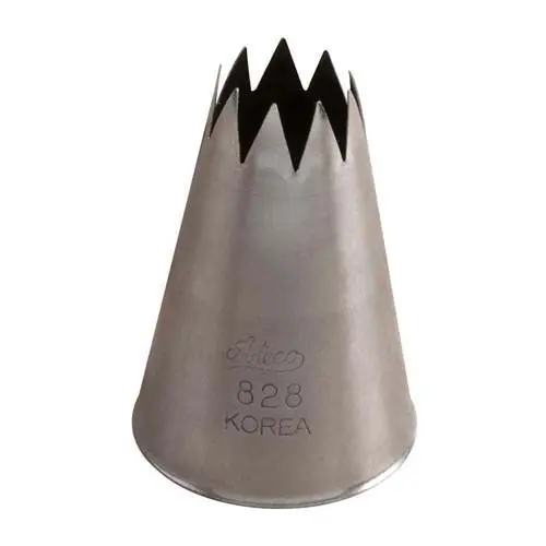 Ateco #8 Star Pastry Tip – Stainless Steel Decorating Nozzle 1