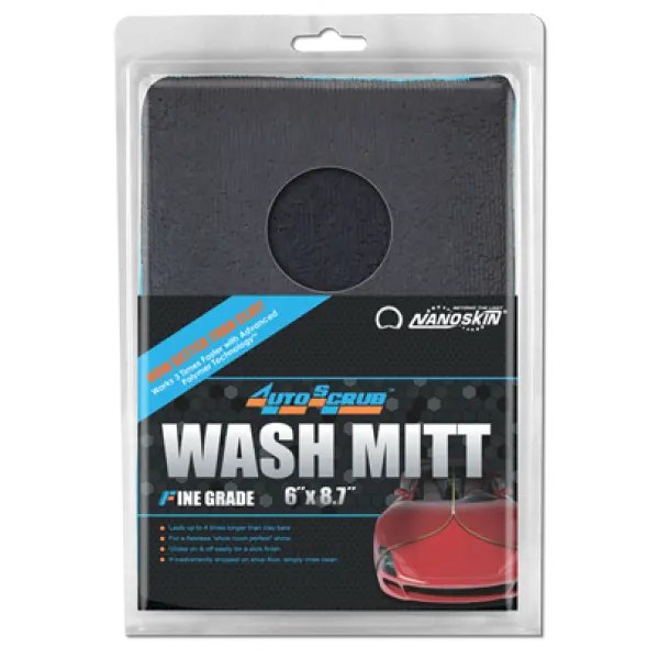 Autoscrub Fine-Grade Wash Mitt – Ultra-Soft Microfiber Cleansing Tool 1