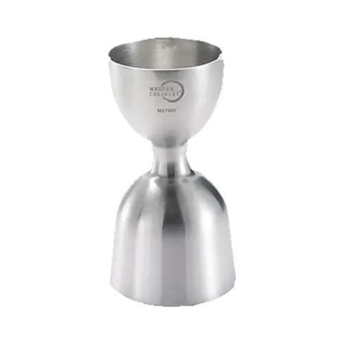 Barfly By Mercer M37006 Stainless Steel Straight-Rim Bell Jigger – 1 Oz And 2 Oz Measures 1