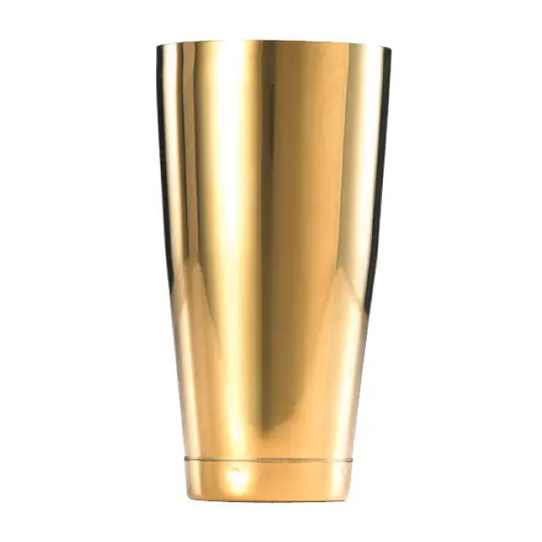 Barfly By Mercer M37008Gd Gold-Plated Single Cocktail Shaker Tin – 28 Oz 1