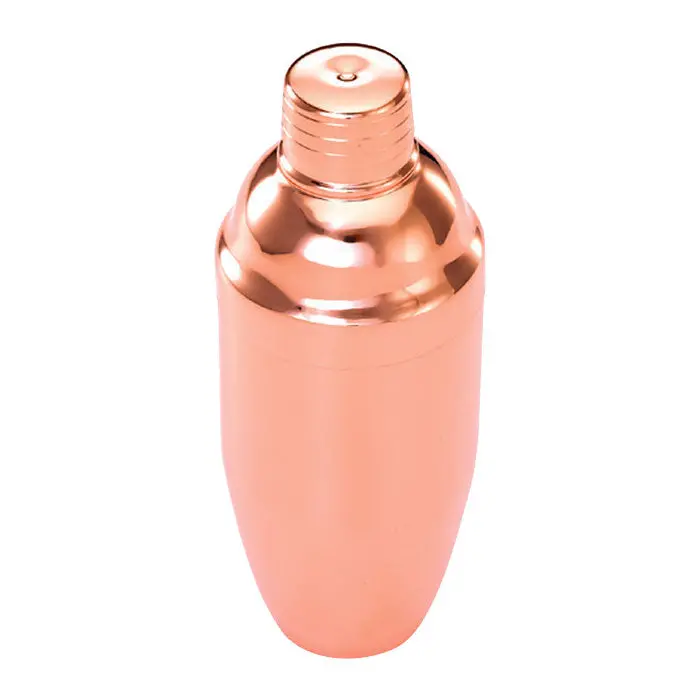 Barfly By Mercer M37039Cp Copper-Plated 3-Piece Cocktail Shaker Kit – 24 Oz Total 1