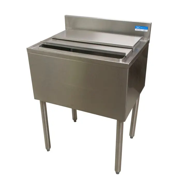Bk-Resources Ub4-18-Ib24 Underbar Ice Bin & Cocktail Prep Unit 1
