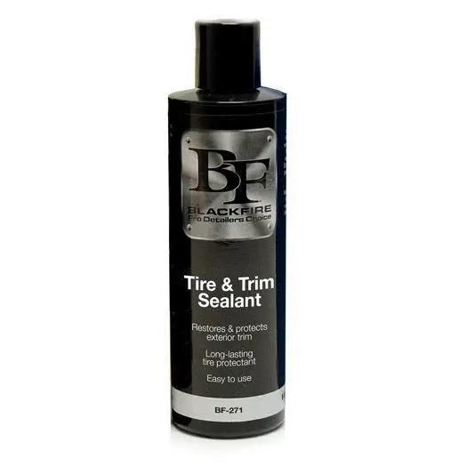 Blackfire Total Trim & Tire Sealant – Uv-Resistant Protection, 8Oz 1