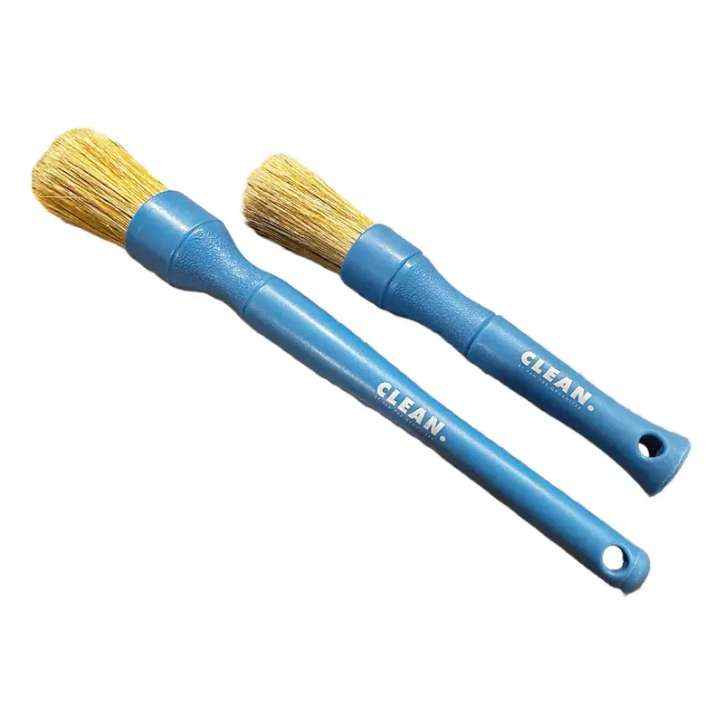 Blue Boar’S Hair Brush Set For Detailed Interior & Trim Care – Clean Series 1