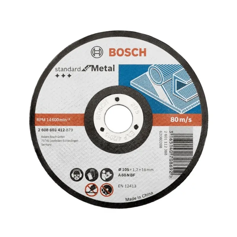 Bosch High-Performance Cutting Discs For Metal And Masonry 1