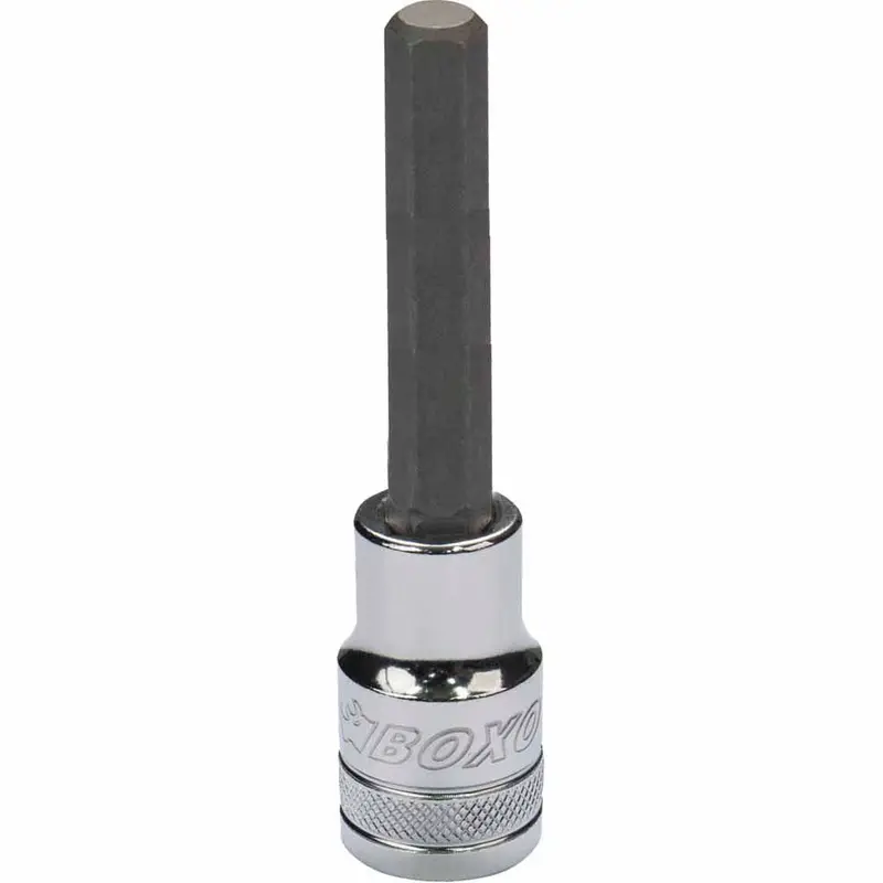 Boxo 1/2" Long Hex Bit Sockets – H5 To H19 Inch Sizes 1