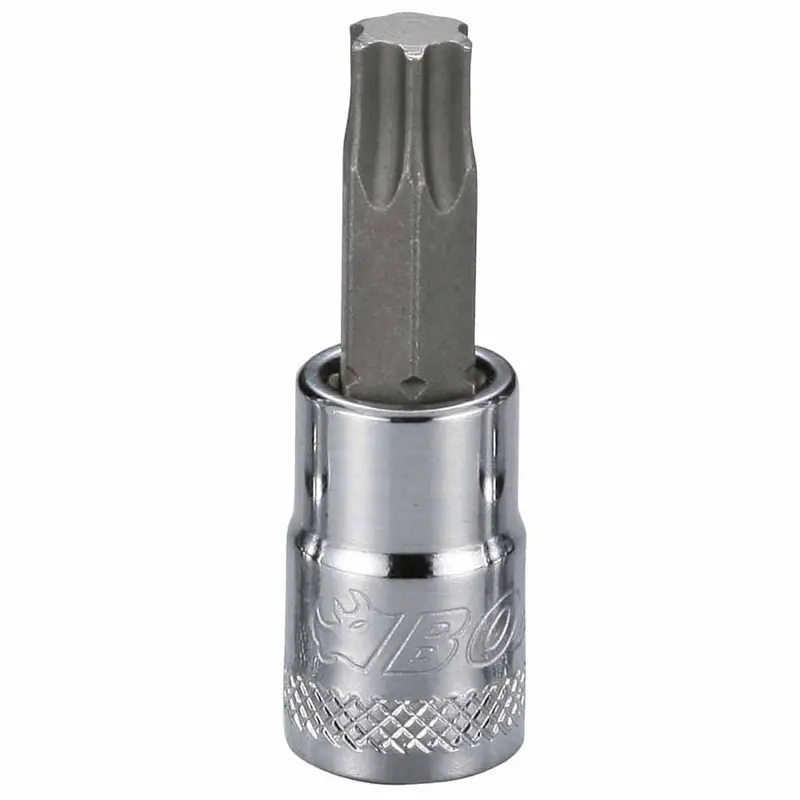 Boxo 1/4″ Torx Bit Sockets – T8 Through T40 Range