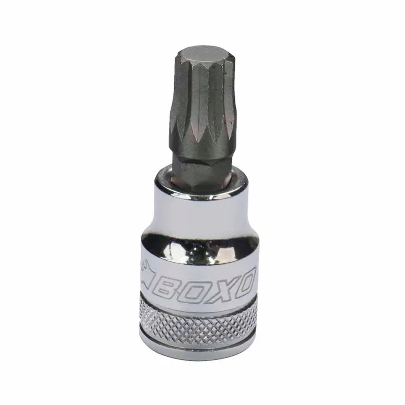 Boxo 3/8" Spline Bit Socket Kit – M4 Through M14 Fastener Compatibility 1