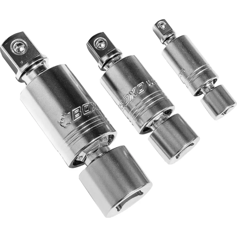 Boxo 3-Piece Universal Double-Joint Wobble Extension Set 1
