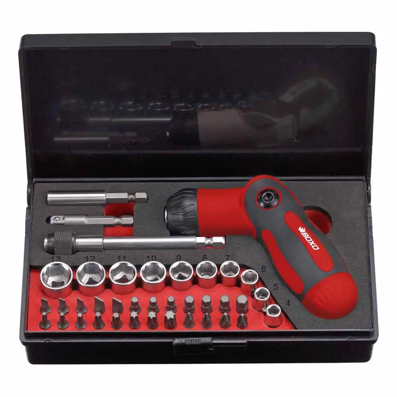 Boxo 38-Piece Ratcheting Precision Screwdriver Set 1