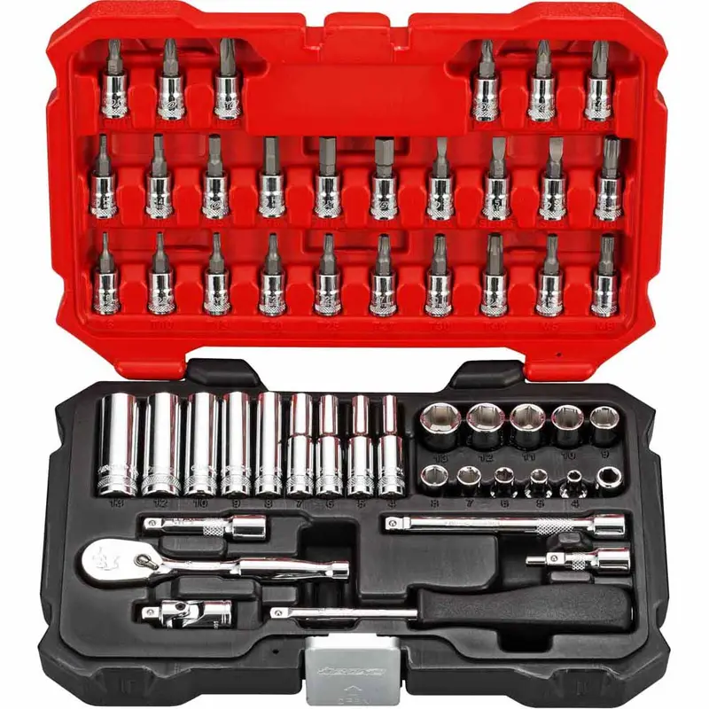 Boxo 52-Piece 1/4-Inch Master Socket And Bit Combo Kit 1