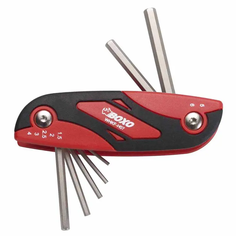 Boxo 7-Piece Quick-Select Hex Key (Allen) Wrench Set 1