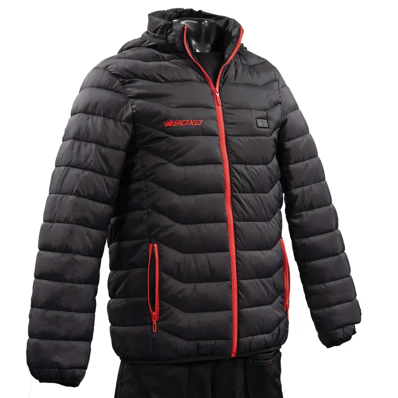 Boxo Heated Puffer Jacket – Windproof, Battery-Heated Outerwear 1