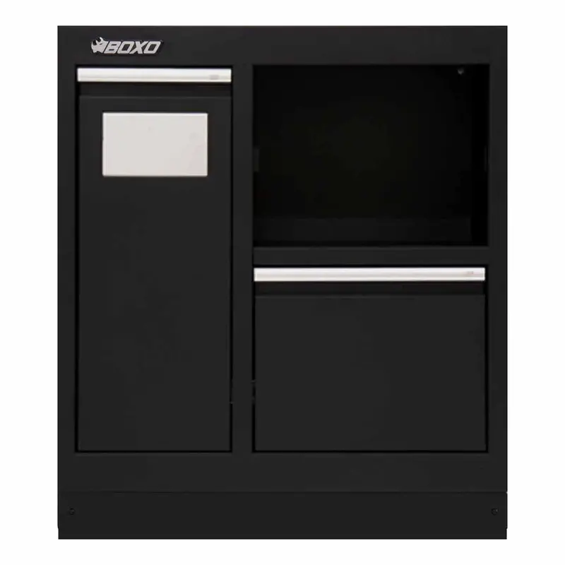 Boxo Osm 34" Utility Cabinet For Waste Bins & Paper Rolls – Trim Choices 1