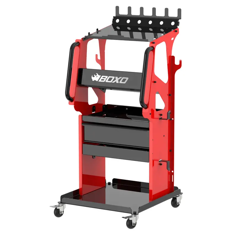 Boxo Single-Drawer Diagnostic Tool Trolley – Compact Service Cart 1