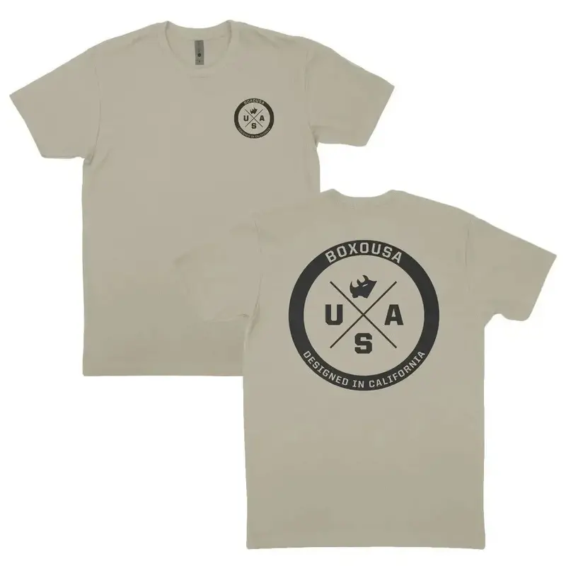 Boxousa 'Designed In California' Premium Cotton T-Shirt 1