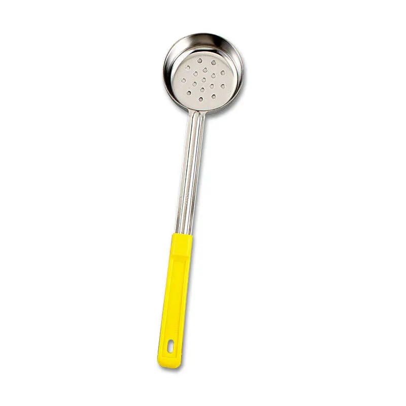 Browne Perforated Spoodle – Yellow, 5 Oz Capacity, Ideal For Draining & Serving 1