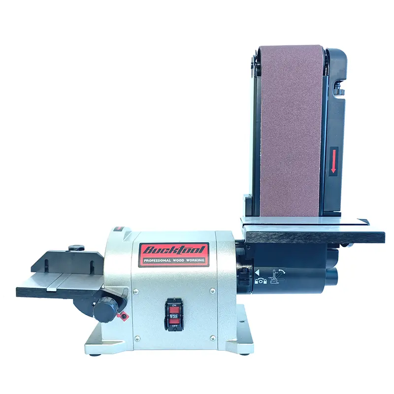 Bucktool Bd4603 5.0A Belt & Disc Sander – 4"×36" Belt, 6" Disc, 3/4 Hp Direct-Drive, Portable Aluminum Base 1