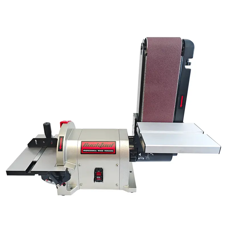 Bucktool Bd4801 Bench Belt & Disc Sander – 4×36 In. Belt, 8 In. Disc, 5.0A 3/4 Hp Direct-Drive 1