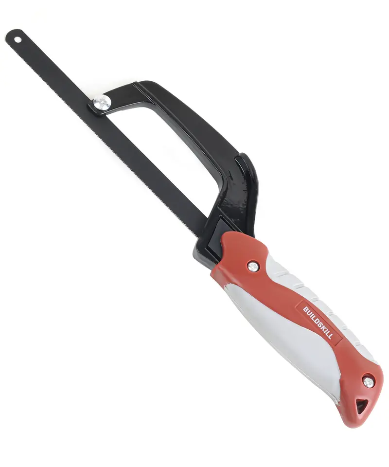 Buildskill 10-Inch Mini Hacksaw – Lightweight Metal-Cutting Saw 1