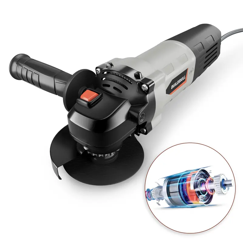 Buildskill 100 Mm High-Rpm Angle Grinder – 850W, 11,000 Rpm Performance 1