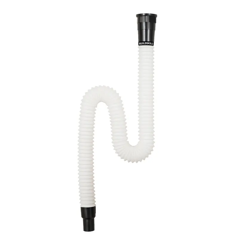 Buildskill 800 Mm Pvc Waste Pipe – Kitchen Sink Drain Tube, Easy-Fit Design 1