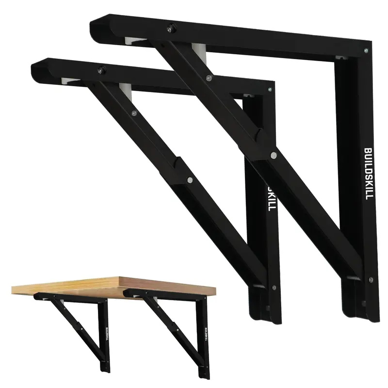 Buildskill Adjustable Shelf Support Bracket – Steel Construction 1