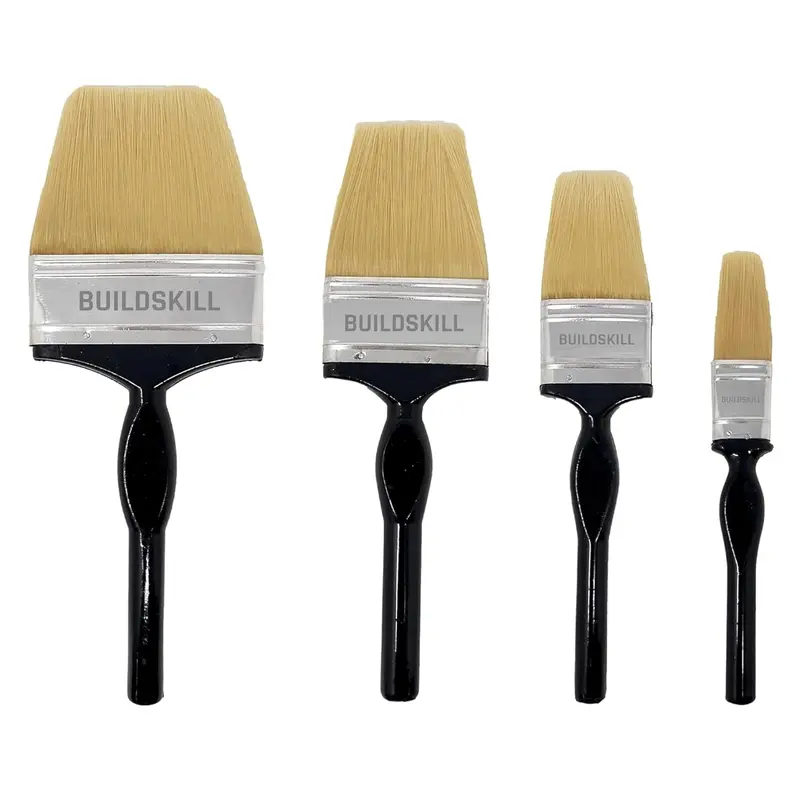 Buildskill Premium Synthetic Bristle Paint Brush – Multi-Surface Use 1